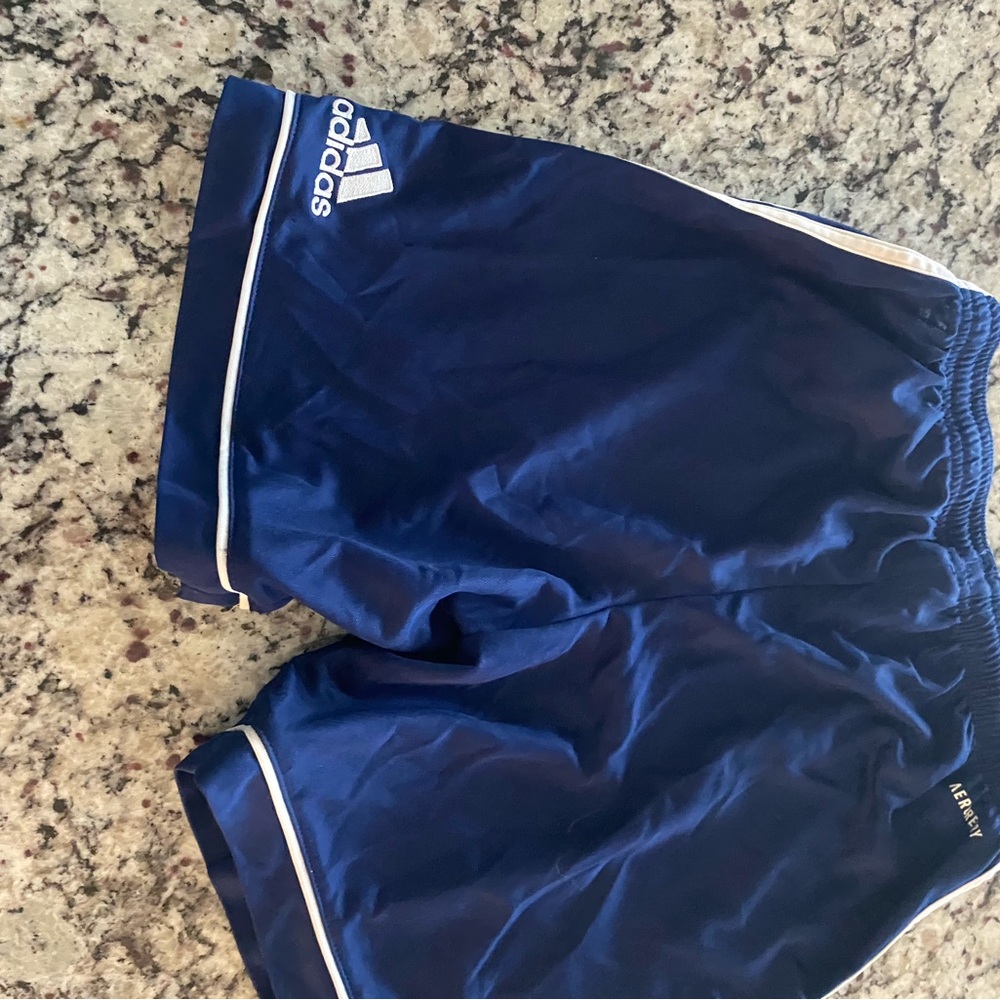 Adidas Dark Blue Boys Sports Shorts